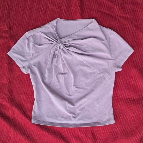 Lululemon Asymmetrical Front-Twist T-Shirt xs - Picture 1 of 2